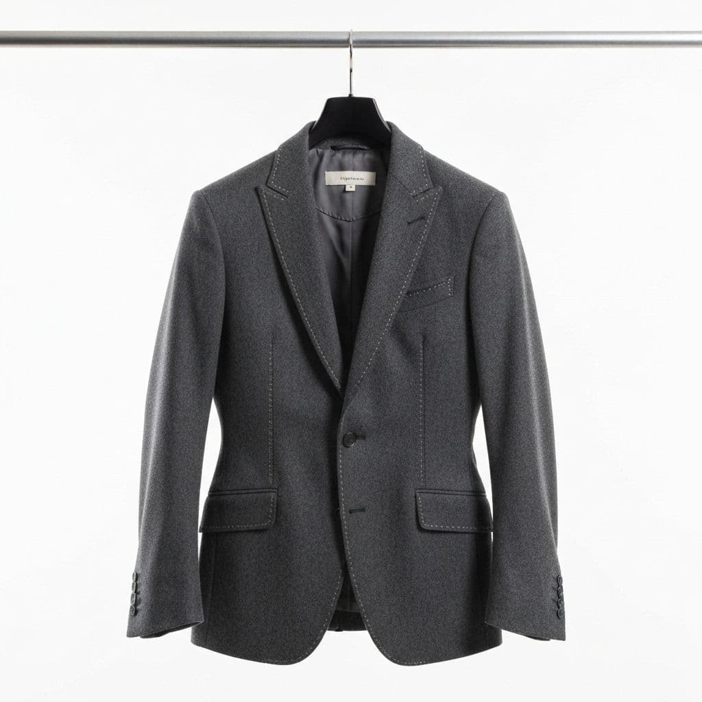 После Подгонка жакета